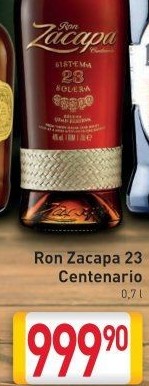 Rum 23 YO Centenario Ron Zacapa