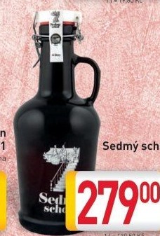 Světlý ležák 13° Sedmý schod Žatecký pivovar