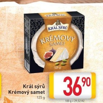 Sýr krémový Král Sýrů