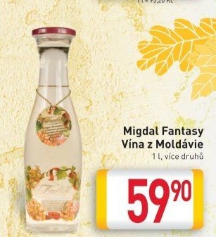 Vína Fantasy Migdal Chateau Cojusna