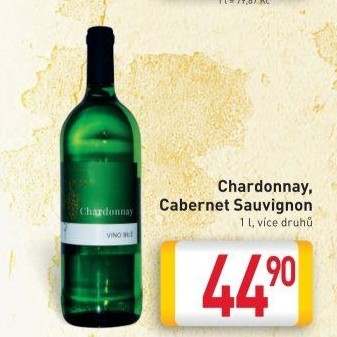 Víno Chardonnay