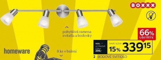 BODOVÉ SVÍTIDLO