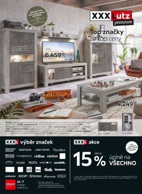 akční leták XXXLutz 6.9.2021-19.9.2021