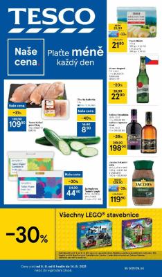 akční leták Tesco 8.9.2021-14.9.2021