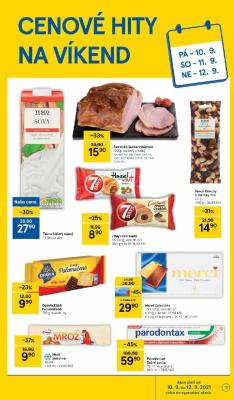 akční leták Tesco 8.9.2021-14.9.2021