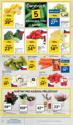 akční leták Tesco 8.9.2021-14.9.2021