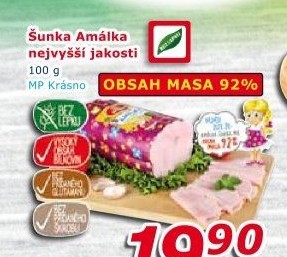 Šunka Amálka nejvyšší jakosti Krásno