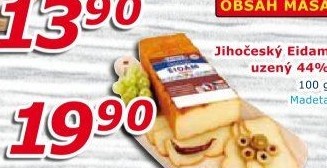 Sýr Eidam uzený 44% Jihočeský Madeta