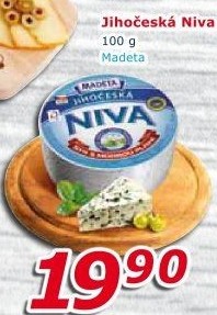 Sýr Niva Jihočeská 50% Madeta