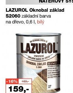 Barva na dřevo Oknobal základ Lazurol