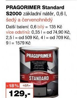 Barva na kov Standard Pragoprimer