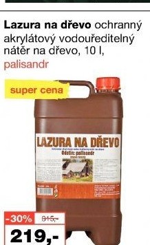 Lazura na dřevo