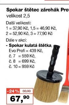Štětec zárohák Spokar