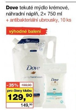 Tekuté mýdlo Dove - náhradní náplň