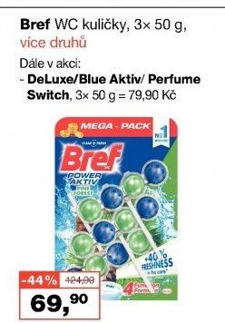 WC blok tuhý De Luxe Bref