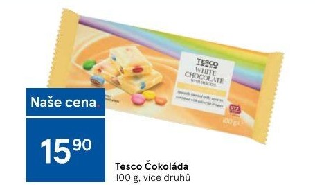 Čokoláda Tesco