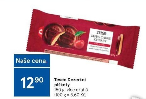 Čokopiškoty Tesco