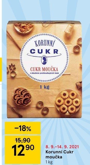Cukr moučka Korunní
