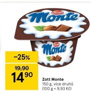 Dezert Monte Zott