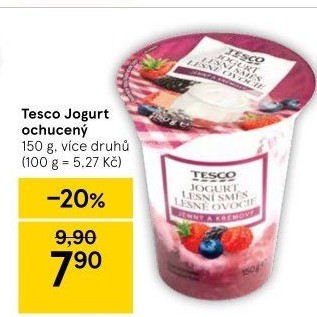 Jogurt ochucený Tesco
