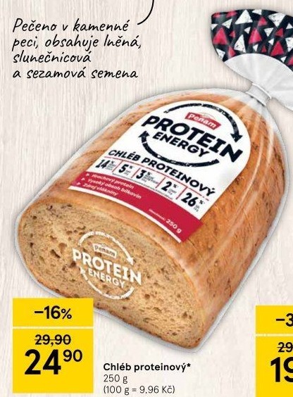Proteinový chléb Penam