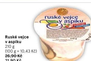 Ruské vejce v aspiku Gurmán klub