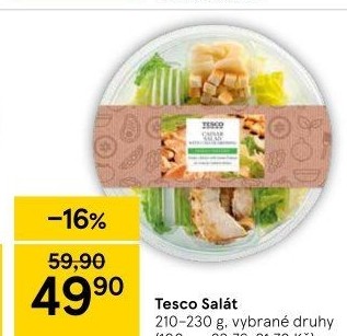 Saláty Tesco