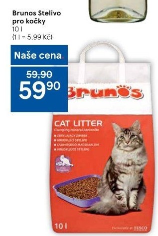 Stelivo pro kočky Brunos