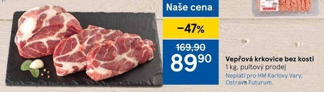 Vepřová krkovice bez kosti