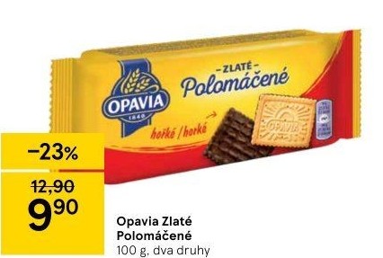 Zlaté polomáčené Opavia