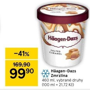 Zmrzlina v kelímku Häagen-Dazs