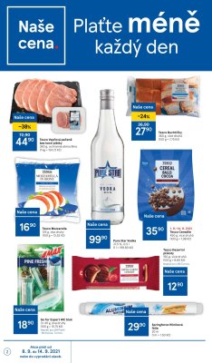 akční leták Tesco 8.9.2021-14.9.2021