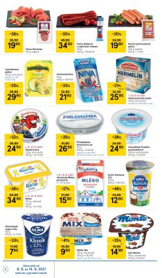 akční leták Tesco 8.9.2021-14.9.2021
