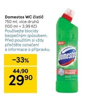 Čistič WC gelový Domestos