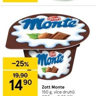 Dezert Monte Zott