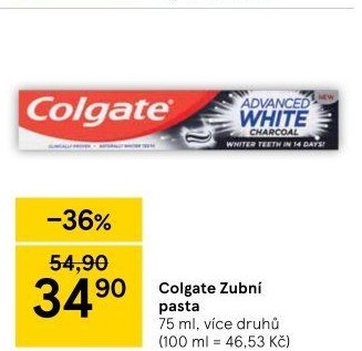 Pasty na zuby Colgate