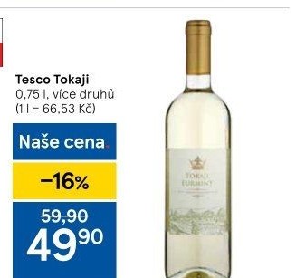 Vína Tokaji Tesco