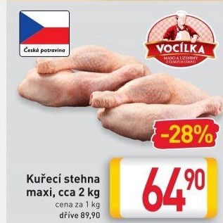 Kuřecí stehna Vocílka