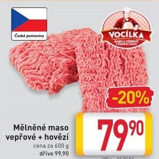 Mleté maso mix Vocílka