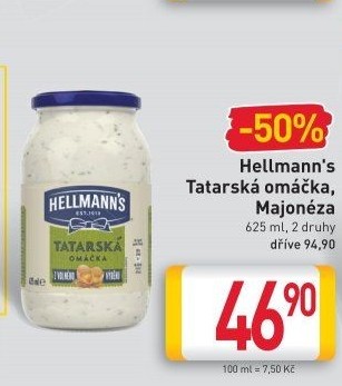 Tatarská omáčka Hellmann'