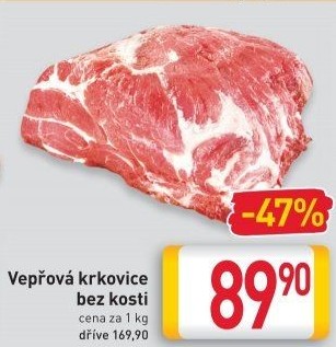 Vepřová krkovice bez kosti