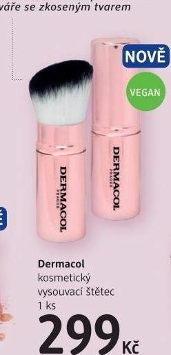 Kosmetický vysouvací štětec Dermacol