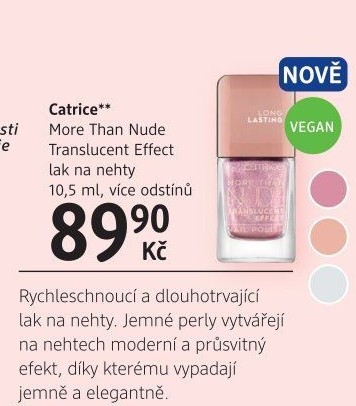 Lak na nehty More Than Nude Catrice