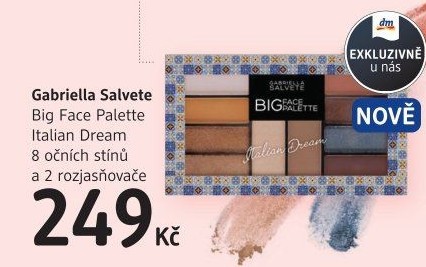 Paletka na tvář a oči Gabriella Salvete