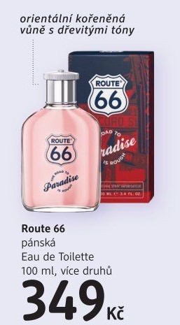 Pánská toaletní voda Route 66