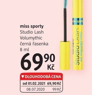 Řasenka Studio Lash 3D Volumithyc Miss Sporty