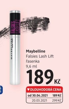 Řasenka The Falsies Lash Lift Maybelline