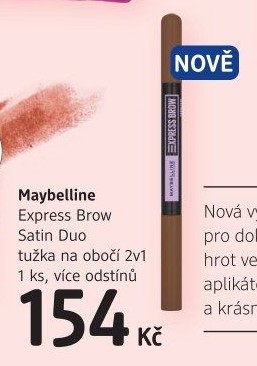 Tužka na obočí Express Brow Satin Duo 2v1 Maybelline