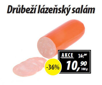 Salám drůbeží lázeňský