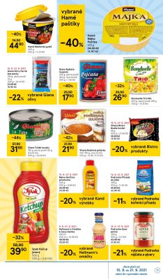 akční leták Tesco 15.9.2021-21.9.2021